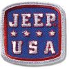 Jeep: Нашивка Jeep USA