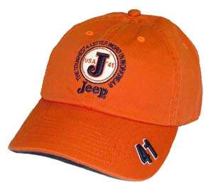 Jeep: Бейсболка J-41 (оранжевая)
